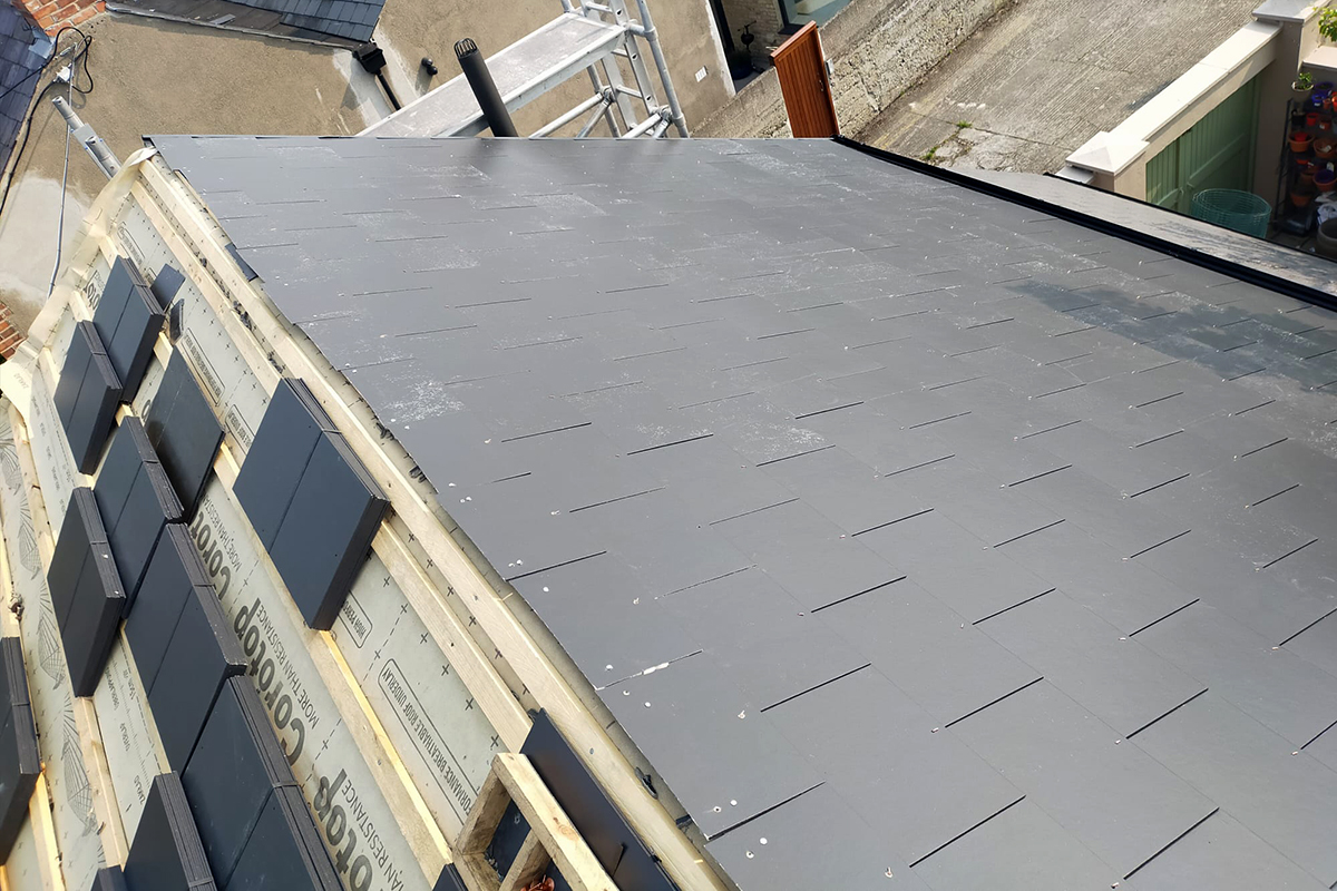 Roof replacement completed in Rathgar Dublin