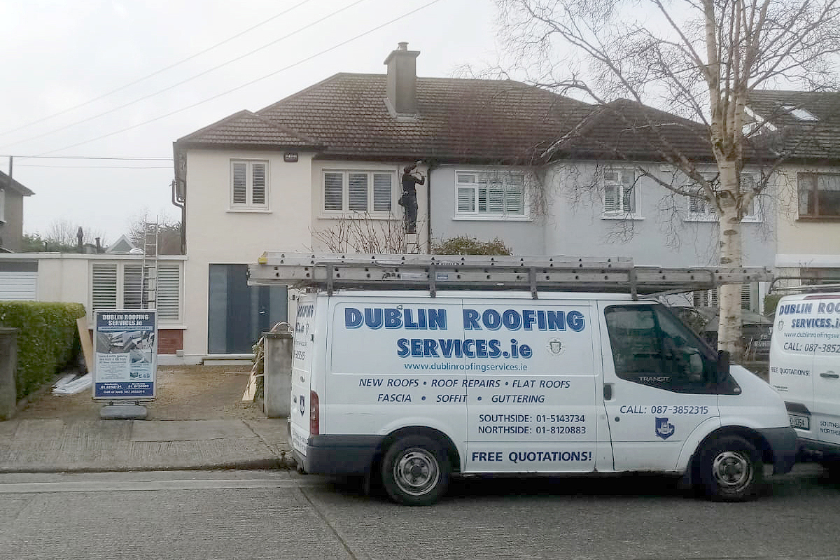 Roof ventilation installation in Blackrock Dublin